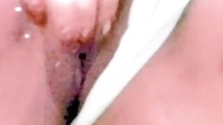 Massaging my WET sweet PUSSY and I cum on my fingers - 4 image