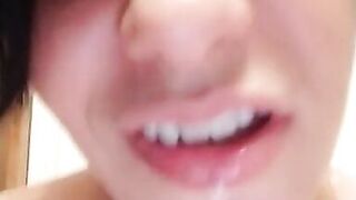 Spit cockwhore humiliation - 10 image