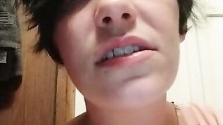 Spit cockwhore humiliation