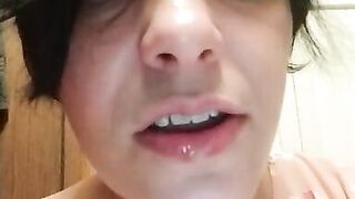 Spit cockwhore humiliation - 5 image