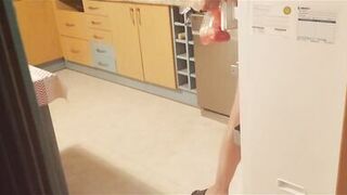 caught in the kitchen then fucked - 3 image