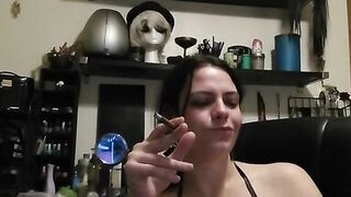 Smoking, ignoring, smirking, making you feel invisible