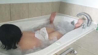 Latina needs help in the shower - 8 image