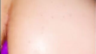 Double Penetration on her Wedding Day: me & her Butt Plug - 8 image