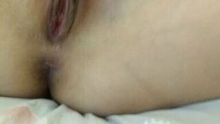 Rabbit vibrator pleasing my pussy orgasm - 1 image