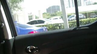 Helena Price Eats Beautiful Latina Pussy in the back Seat of a Car on the Highway - 4 image