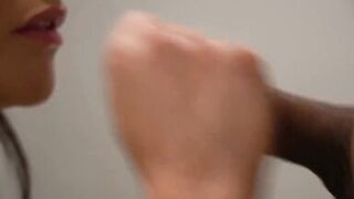 Close up Blowjob with Beautiful Cum Dripping - 12 image