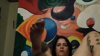 Strip Tease, Tit Drop, Masturbation, Anal Play, - 4 image