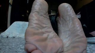 I Show you my Soft Feet while I Watch TV! Enjoy It!! - 3 image