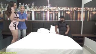 first rough anal cuckold for brazilian wife