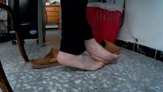 Look at my Sexy Feet while i'm Sitting!! Enjoy It!! - 5 image