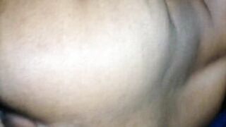 I just hold and spread my legs so he can put it up my ass. Big ass latina - 4 image
