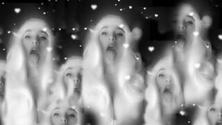 Mrs. Claus Tight Pussy Strokes BBC until Creampie - 1 image