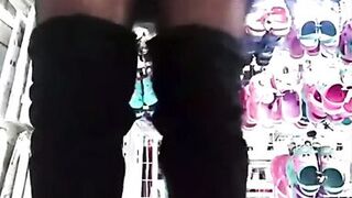 Woman Masturbating in Clothing Store right next to Strangers - 3 image