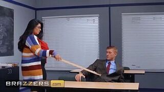 Sexy Buxom Latina Milf Knows How To Ride Hard Cock - Brazzers - 1 image