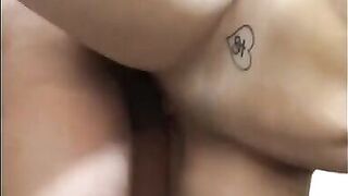 Getting Nasty in a Hotel Washroom Making my Spouse Pound and Fill my Ravishing Cookie - 2 image