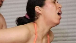 sexy dark brown wife on homemade porno