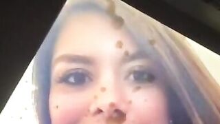 Sexy Latin Babe Receives A Facial Cum Tribute - 5 image