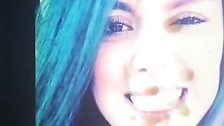 Hawt Latin Babe Receives Some Other Facial Cum Tribute - 2 image