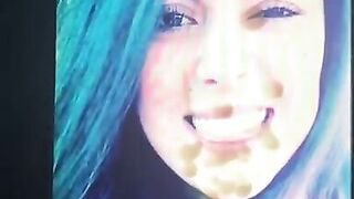 Hawt Latin Babe Receives Some Other Facial Cum Tribute - 3 image