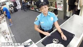 XXX PAWN - Large Gazoo Latin Police Woman Hopeless For Specie Specie - 2 image