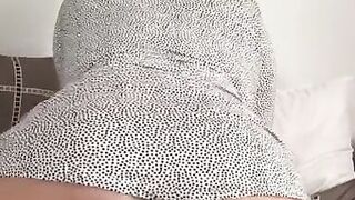 My Step Mother RIDES my Dick. Sun Dress, NO PANTIES