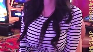 PornSlap - Ariella Ferrera Picked up in Casino - 1 image