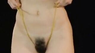 Micheline Torres makes her tits into a funny shape - 9 image