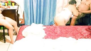 Stepsister watches me fuck a 70 year old mature woman - 9 image