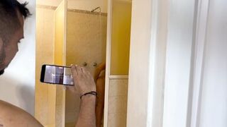 My housemate me hard in the shower - 5 image