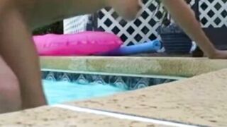 Sexy Fun In The Amateur Pool! - 12 image