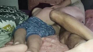 Sharing a Bed with my Hot MILF Stepmom - Anal Creampie - 8 image