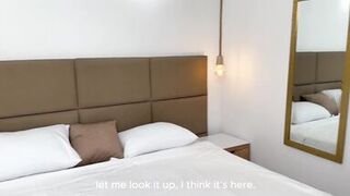 My MILF BFF wants to fuck and her husband doesn't, so we have athreesome with her but he catches us with cum in our mouths! - 6 image