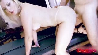 Brazilian scoundrel is lucky to fuck this hot blonde - 14 image