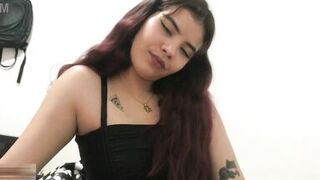 I climb on my stepbrother's bed to suck his big cock - 10 image