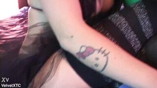 Sloppy Ends - Busty MILF Gets Ass Fucked And Swallows Cum - 8 image