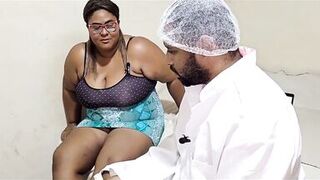 Let's Play Doctor? Gynecologist Uses Camera Inside Patient's Pussy and Fucks Her Big Pussy - 2 image