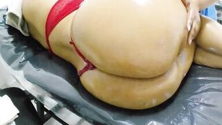 Pleasure and Relaxation Cheating Wife in the Massage Room - 3 image