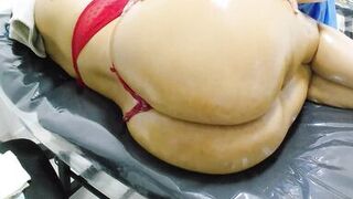 Pleasure and Relaxation Cheating Wife in the Massage Room - 4 image