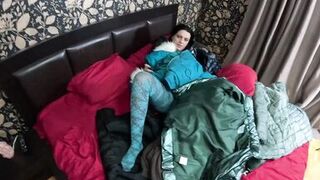 Several shiny down-jackets used for fucking and masturbating 267 - 13 image