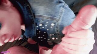 Blowjob-free Oral Sex - Tender Tongue and Lip Play That Pleases His Sensitive Frenulum - 8 image