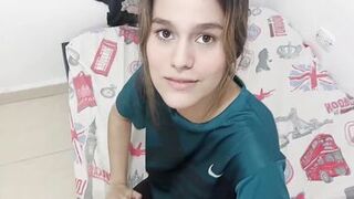 My jealous bitch stepsister takes advantage of me talking to my girlfriend to get really horny and cum in her ass.