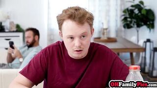 Latina teen stepdaughter learned a kinky self defence technique by stepdad