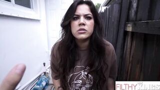 Watch Monica Sage & Leo Valentino's big asses bounce as they ride POV-style in hot doggy-style action - 4 image