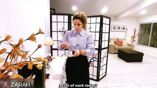 Watch Jhonny Camealot dominate his wife in hardcore anal POV with her big tits bouncing