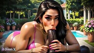 Big-titted Latina MILF gets her ass drilled by BBC while being creampied by BBC - 3 image