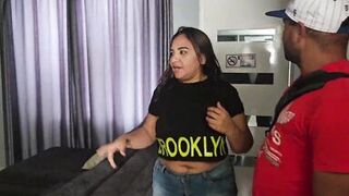 Alex111 bangs Penelope in public park, gets her juicy pussy filled with cum - 2 image