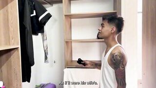 Watch Carla Morelli's curvy Latina ass ride Danny Mast's BBC in hot interracial action