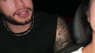 Watch Brian Evans' uncut cock pound Silvana Lee's tight pussy in the car
