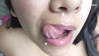 Zerostoneszerocrates and Sweet Milk Tits get off on squirting milk and sucking on breasts in POV - 4 image